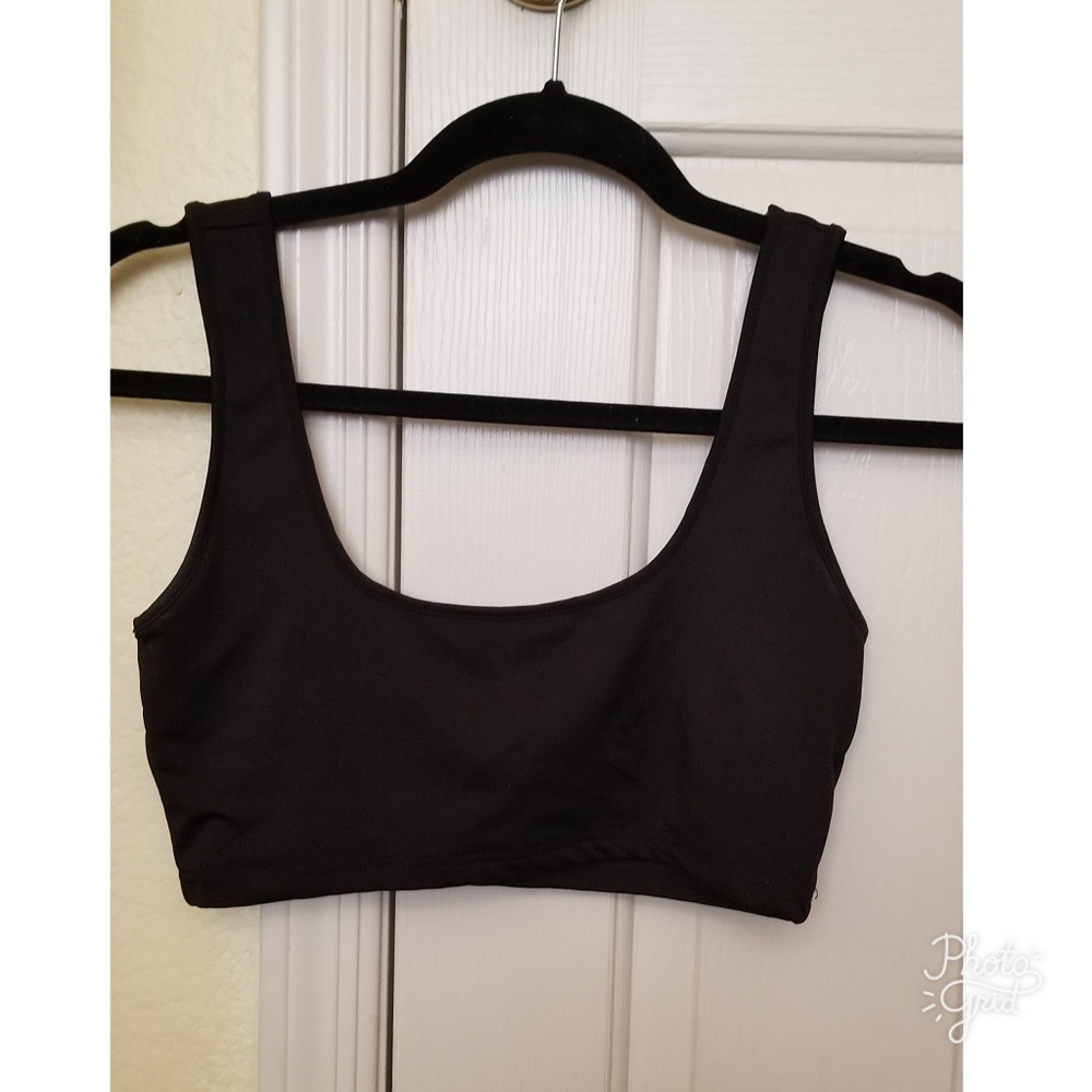 Black Crop Top